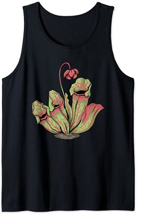 Rote Kannenpflanze Sarracenia Fleischfressende Pflanzen Tank Top