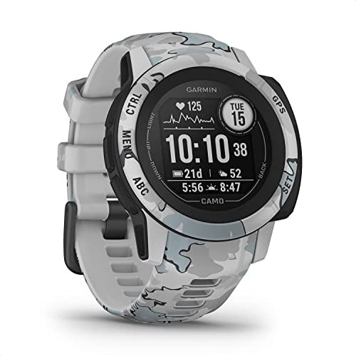 Garmin [Renewed Instinct 2S GPS 40mm Smartwatch, Smaller Rugged watch, Built-in Sports Apps & Health Monitoring, Ultratough Design Features, up to 28 days Battery Life, Poppy (Renewed)