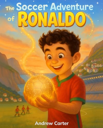 The Soccer Adventure of Ronaldo: Illustrated Soccer Book for Kids 5–9 | Inspiring Biography of Cristiano Ronaldo, Hard Work & Believing in Yourself