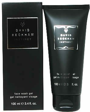 Instinct by David Beckham 3.4 oz / 100ml EDT Face Wash Gel for Men