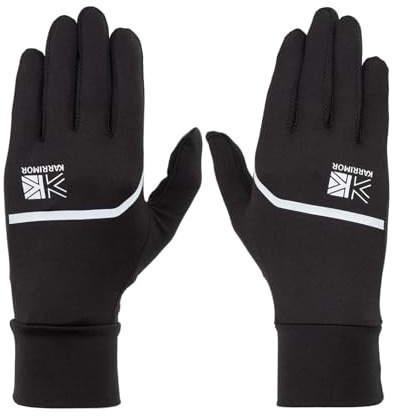 Karrimor Löparhandskar för män (svart) (XS-S)