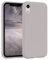 EAZY CASE - Silikon Hülle für iPhone XR Hülle Braun weich stoßfeste Schutzhülle mit Kameraschutz Handyhülle iPhone XR Silikonhülle Dünn mit Premium Schutz TPU Cover Phone Case in Rosa Pastell