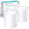 TP-Link Deco X20 AX1800 Whole Home Mesh Wi-Fi 6 System, AI-Driven Mesh, Up to 4,000 sq ft Coverage, 1 GHz Quad-Core CPU, Compatible with Amazon Alexa, With TP-Link HomeShield's kit, Pack of 2 , White