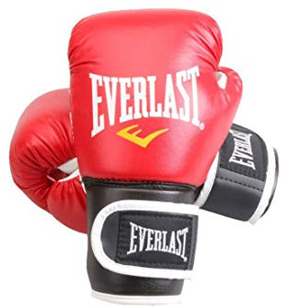 XJST Guantes de Boxeo para Hombres y Mujeres, Guantes de Entrenamiento de Boxeo 6oz y 12oz, Guantes de Kickboxing, Guantes de Combate, Guantes de Entrenamiento de Bolsa Pesada,Rojo,8oz