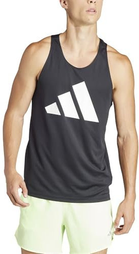 adidas Herren Run It Tank Top, Black, M
