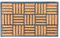 EHC Natural Coir Door Mats Indoor & Outdoor Mat, Rubber Backing Heavy Duty Doormats Dirt trapper door mats for Front Door, Patio or Entrance, 45 x 75 cm