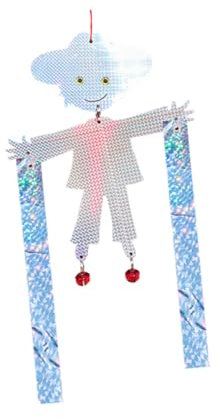 Happyyami pour fenêtre effaroucheur Oiseaux reflechissant Le verger terreau Potager réflecteurs Suspendus Anti-Oiseaux de Plein air pour Le Jardin Appareil pour Pics l'animal de Compagnie