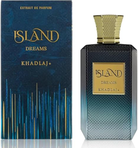 Island Dreams Extrait de Parfum 100ml Khadlaj Perfumes- Unisex Fragrance - Bergamot Ginger Amber Musk