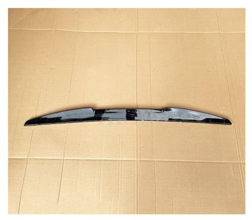 Alerón Trasero Alerón Trasero Fibra Carbono para Taycan J1 2019-2022 Coupé, Plástico PU, Color Negro, Kit Carrocería, Accesorios Estilo Lip Wing Spoiler(Glossy Black)