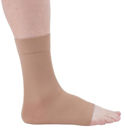 medi Seamless Knit Ankle Support - sprains, rheumatic & osteoarthritis condition Beige M