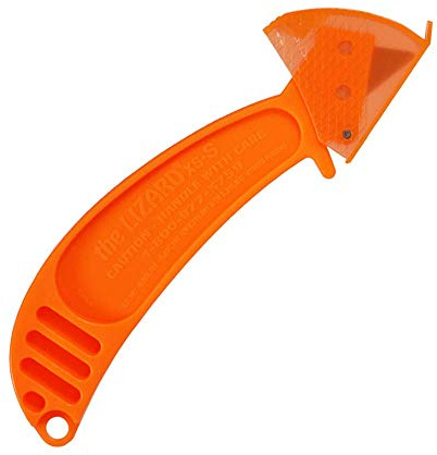 Spellbound Lizard Orange 6-Pack Safety Utility Knife w/o Safety AVM