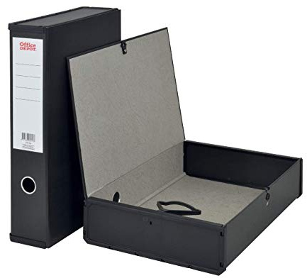 OD Box File A4 with 500 Sheet Capacity - Each - Black