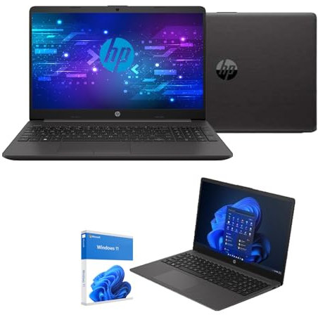 Notebook-PC HP 255 G7 Amd 3020e 2,6 GHz Display 15,6 Zoll HD, RAM 4 GB Ddr4, SSD 256 GB M2, Hdmi, USB 3.0, WiFi, Lan, Bluetooth, Webcam, Windows 10 Pro,Open Büro, Antivirus