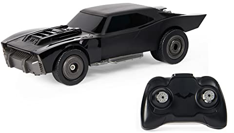 DC Comics, The Batman Batmobile Remote Control Car with Official Batman Movie Styling, Kids Toys for Boys and Girls Ages 4 and Up