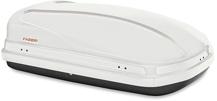 Fabbri Box da tetto baule portatutto auto BOX SUPERNOVA 360 - Bianco
