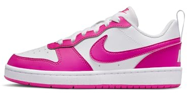 Nike Mixte Enfant Court Borough Low Recraft, White Laser Fuchsia, 39 EU