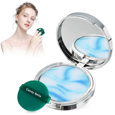 Allony Cipria Gel Candy Bella Opacizzante Viso, Compatta e Setosa per Il Controllo Dell'Olio