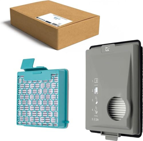 SQOON® Hochwertiger Kohlefilter für Miele Boost CX1 und Blizzard - Ersatzfilter Zubehör