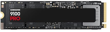 Samsung 9100 PRO NVMe M.2 SSD, 4 TB, PCIe 5.0, 14.800 MB/s Lesen, 13.400 MB/s Schreiben, Interne SSD für Gaming, Videobearbeitung und AI, Schwarz, MZ-VAP4T0BW