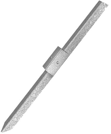 Post Stakes - High Performance Repair Inserts, Adjustable Garden Fence Post Support | Metal Ground Spikes Post Support Post, Thickened Barrier Bracket Repair Accessories for May