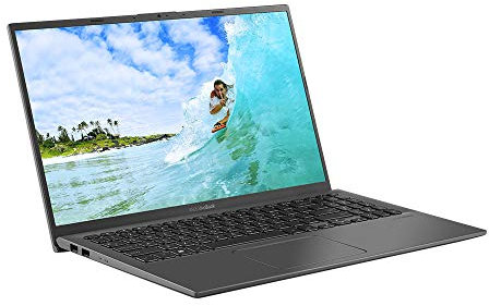 ASUS VivoBook X512DA 15.6 Inch Full HD Laptop, AMD Ryzen 7 3700U, 8 GB RAM, 512 GB M.2 NVMe PCIe SSD, Windows 10, Grey