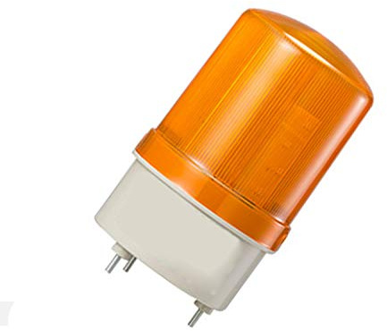 Vogueing Tool Luces de advertencia LED Lámpara de emergencia de luz de baliza giratoria sin sonido para Villa Farm Outdoor Yard Traffic Factory (220V-Yellow)