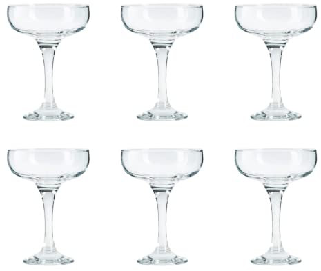 Lav - Set de 6 copas de champagne 235 cc Misket