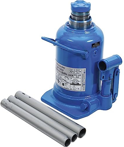 CRIC HYDRAULIQUE BOUTEILLE 10T DOUBLE VERIN HAUTE LEVEE