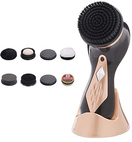Spazzola per lucidascarpe elettrica, kit lucidante, spazzola per lucidascarpe elettrica Spazzola per lucidascarpe Pulitore per polvere Kit portatile per la cura della pelle per scarpe, borse, divano