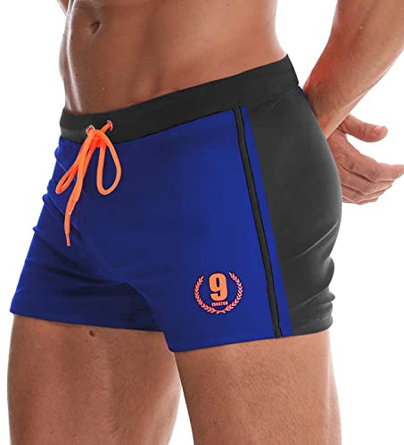 Arcweg Bañador de Natación Hombre Traje de Baño Corto para Hombres Calzoncillos Secado Rápido Elástica Deportes Acuáticos L(EU)