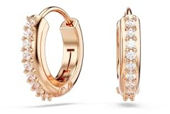 Swarovski 5690669 Matrix weißer Creolenohrring