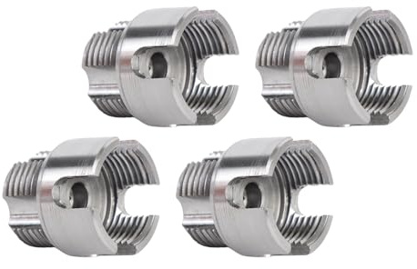 Hyuduo Strumento per Filettare Tubi Interni Ed Esterni, Acciaio Legato Ad Alta Durezza, Tagli Netti, Compatibile con Trapani Elettrici, Filettatrice per Tubi in Plastica PVC, Riparazioni Domestiche