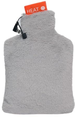 Krmoau Borraccia Termica Ricaricabile Elettrica - 3 Livelli Elettrico Ricaricabile USB Morbido e Termico Invernale,Piastra Riscaldante per Acqua Calda | per Casa Ufficio Scuola Viaggi e Donne per