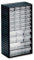 Treston Kleinteilemagazin 550C-3, BxTxH 310x180x550 mm, 32 Schubladen, Grau
