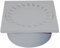 Regiplast SS100 Siphon de Sol, Gris