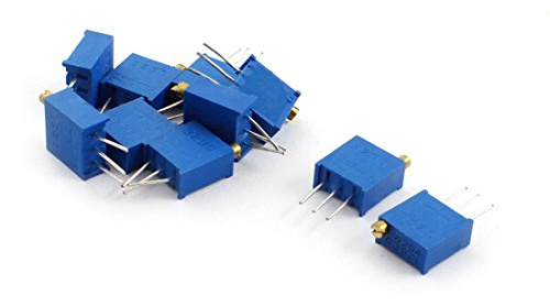 sourcingmap Réglable Résistance 200 K Ohm 3296/tondeuse Pot potentiomètre 10