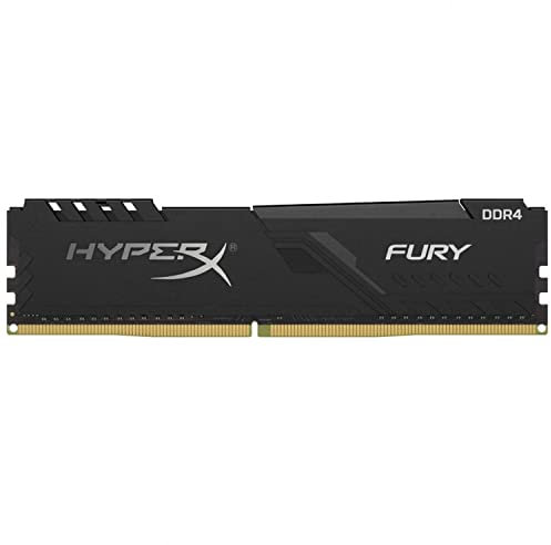 HyperX Fury - Memoria RAM de 4 GB (DDR4, 2400 MHz, CL15, DIMM XMP, HX424C15FB/4) Color Negro