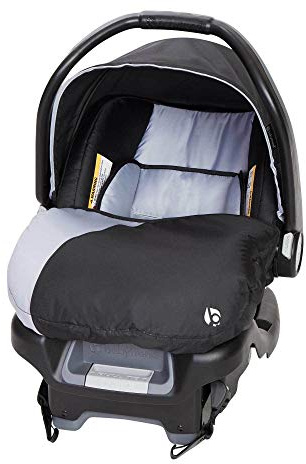 Baby Trend Ally Newborn Baby Infant Car Seat Carrier Travel System with Harness and Extra Cozy Cover for Babies Up to 35 Pounds, Stormy