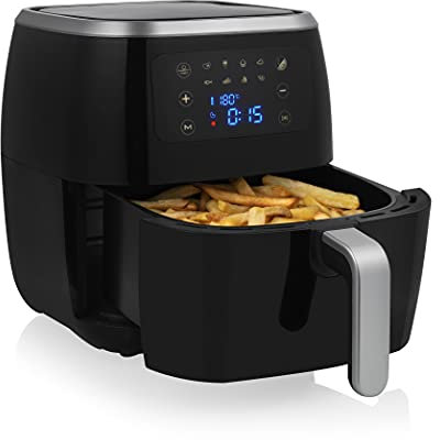 Airfryer Tristar Crispy XXL FR-6997 - 1,5 kg de frites - 6 L - Panneau de contrôle numérique