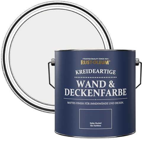Rust-Oleum Grey Matt Emulsion Wall Paint - Fleur 2.5L