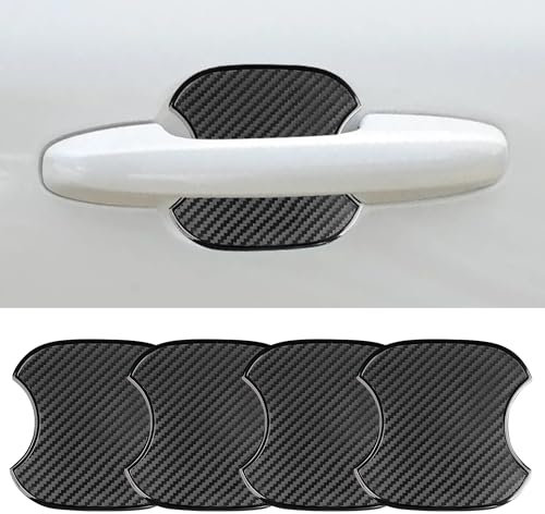 Flaconi 4PCS pellicola protettiva auto,Pellicola protettiva per maniglia della porta dell'auto,Vinile Pellicola Protettiva Per Vernice Per Maniglia Portiera(9.5 * 10cm)