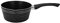 Royalford Milk Pan 14 CM Multipurpose Saucepan - Non-Stick Coating Soup Pot Milk Pan, Easy to Clean, Induction Sauce Pot with Pour Spout, Black