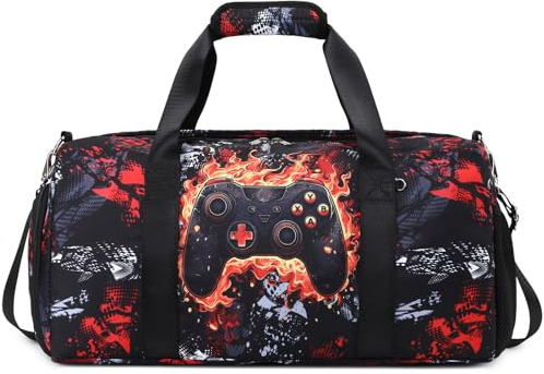 Bolsa de Deporte Niño Bolsos de Gimnasio Niños Bolso de Viaje Bolsas Deportiva para Fútbol, Baloncesto,Gimnasia, Natación o Tenis