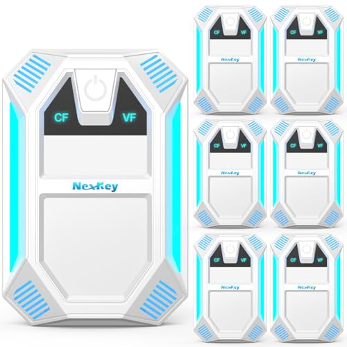 Ultrasonic Pest & Insect Repeller, Ultrasonic Repellent for Roach, Rodent, Mouse, Bugs, Mosquito, Mice, Spider, Ant,Electronic Plug in Pest Control,2 Mode Switching,6 Packs