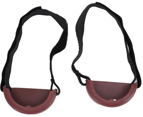 Yechiry 2 St Anti-Slip Dirty Roseate Sportskotåskydd för Barn med Krok och ögla, Mångsidiga och Snygga Skotåskydd (Liten diameter: 28 mm/1,1 tum)