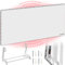 tectake Hybrid Infrarot Heizung mit Thermostat und Kippschutz, Infrarotheizung Standgerät, Wandheizung elektrisch, Infrarotheizung Deckenmontage, Elektroheizung, Paneel - 1100W