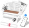 LFPERT P83 Portable Printer Wireless,A4 Thermal Printer,Inkless Printer Compatible with iOS & Android,Portable Printer A4 for Travel,Home,Office,School