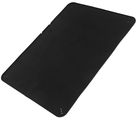 HOMOCONO Porta Traversine Facile da Lavare Antiscivolo Nero per Cani in Silicone la Protezione del Pavimento e Compatto, per L'addestramento alla Toilette