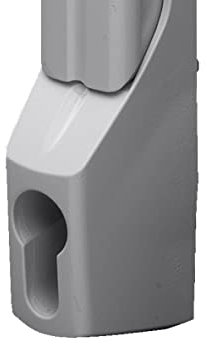 Rittal ts - Empuñadura confort ts cilindro medios ral7035