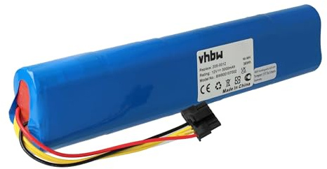 vhbw Akku kompatibel mit Neato Botvac 70, 70E, 75, Connected, 80, 85 Staubsauger (3000 mAh, 12 V, NiMH)